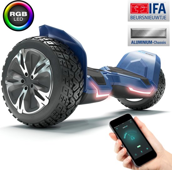 8.5” Premium Hoverboard Bluewheel HX510-Duits kwaliteitsmerk-Bluetooth