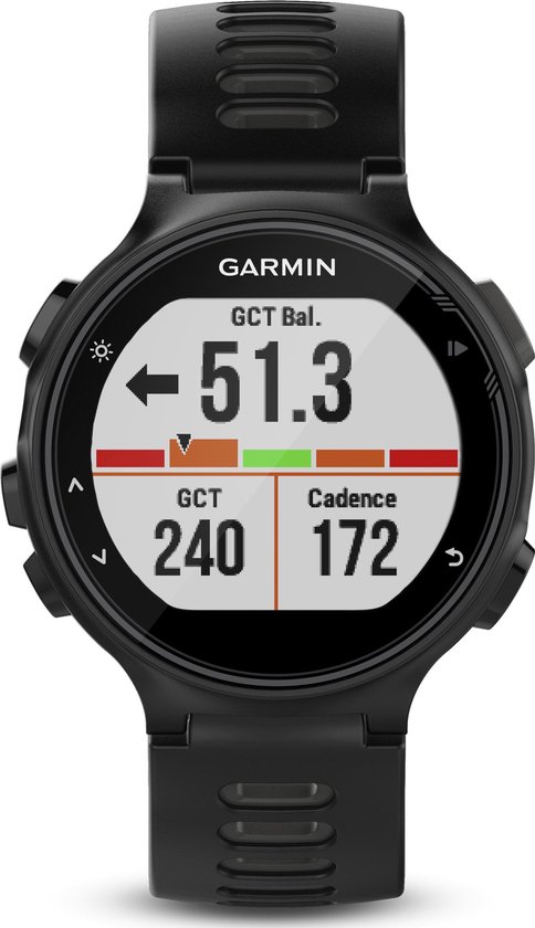 Garmin Forerunner 735XT - GPS multisporthorloge - 44.5 mm - Zwart/grijs
