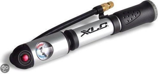 XLC aluminium 2-1 fietspomp PU-A04 met manometer